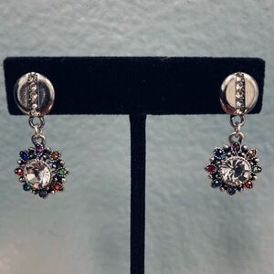Multicolor Crystal Earrings